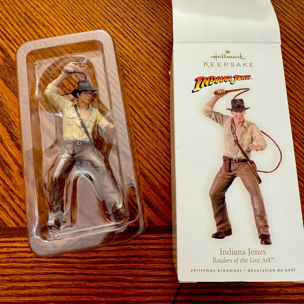Hallmark Keepsake Indiana Jones Raiders of the Lost Ark ornament.